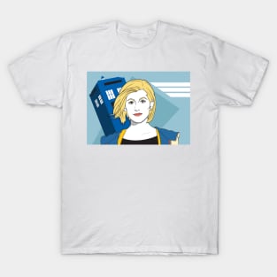 The Doctor in the 80s T-Shirt